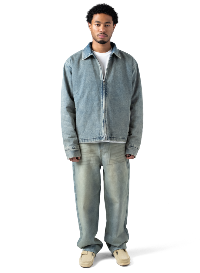 Leather Patch ‘1933’ Jeans (Woman)