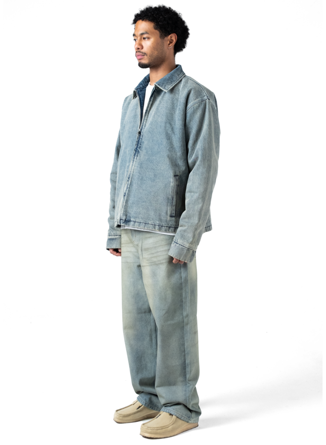 Leather Patch ‘1933’ Jeans (Woman)