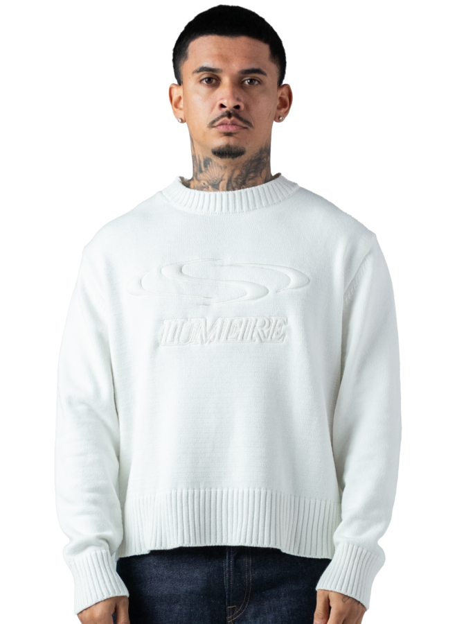 The Wave 3D Knitted Crewneck
