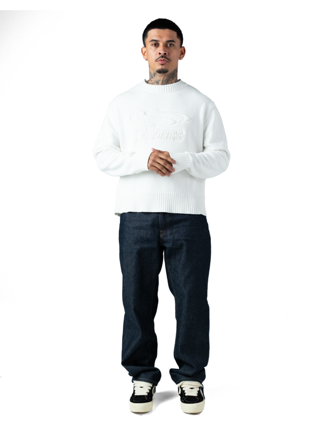 The Wave 3D Knitted Crewneck