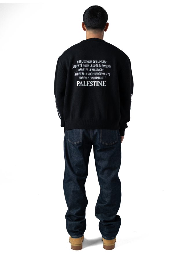 The Palestine Knitted Crewneck