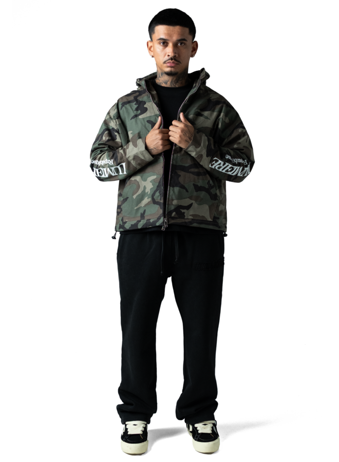 Republique Camo Windbreaker