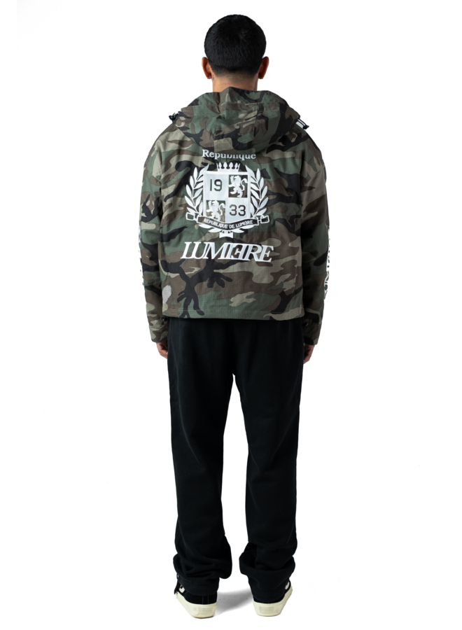 Republique Camo Windbreaker
