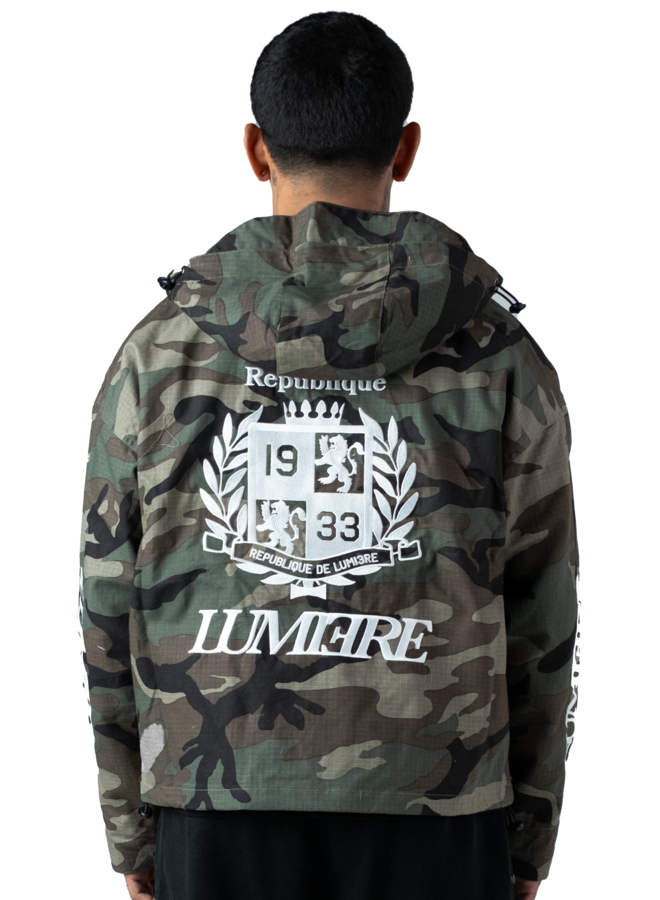 Republique Camo Windbreaker