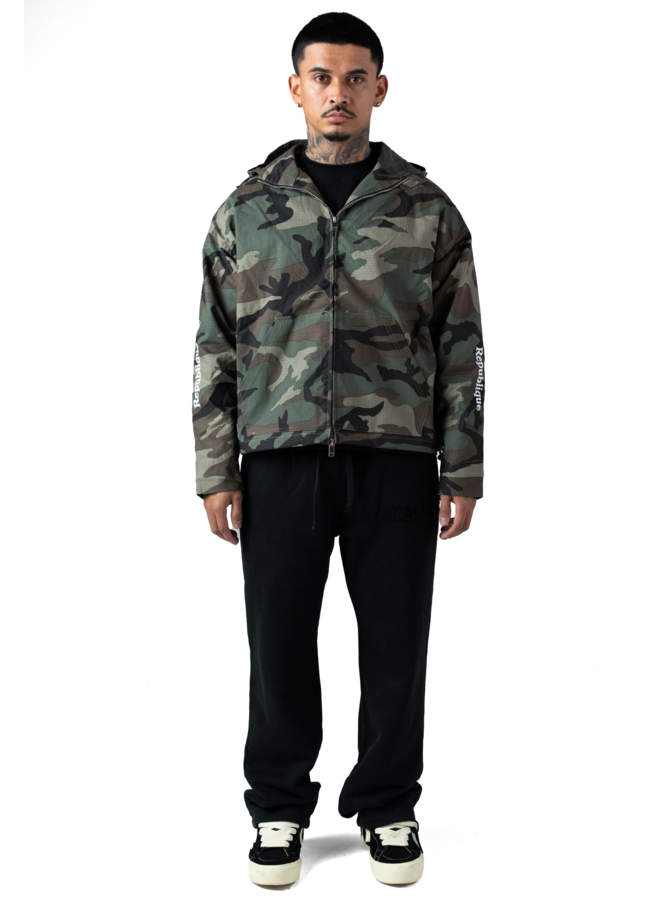 Republique Camo Windbreaker