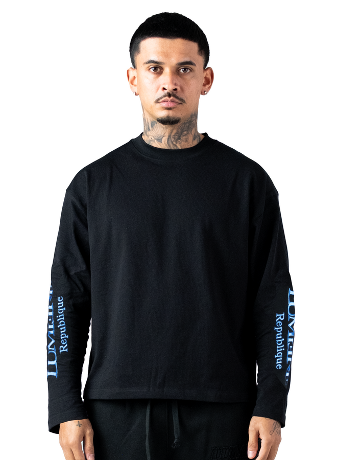 Republique Longsleeve T-shirt Black