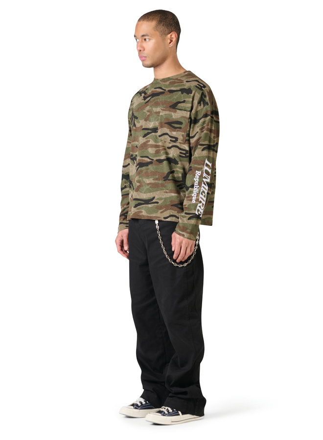 Republique Longsleeve T-shirt Camo