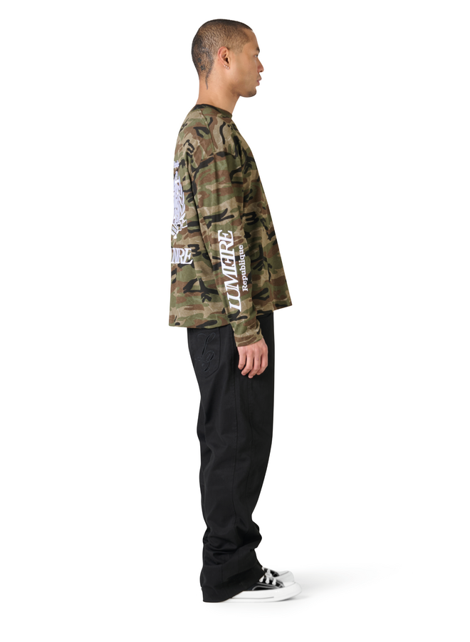 Republique Longsleeve T-shirt Camo