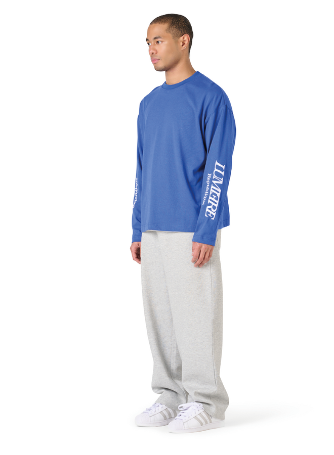 Republique Longsleeve T-shirt Blue