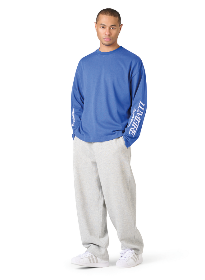 Republique Longsleeve T-shirt Blue