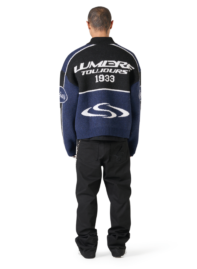 The Knitted Race Jacket
