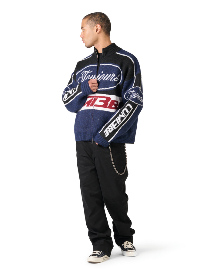 The Knitted Race Jacket