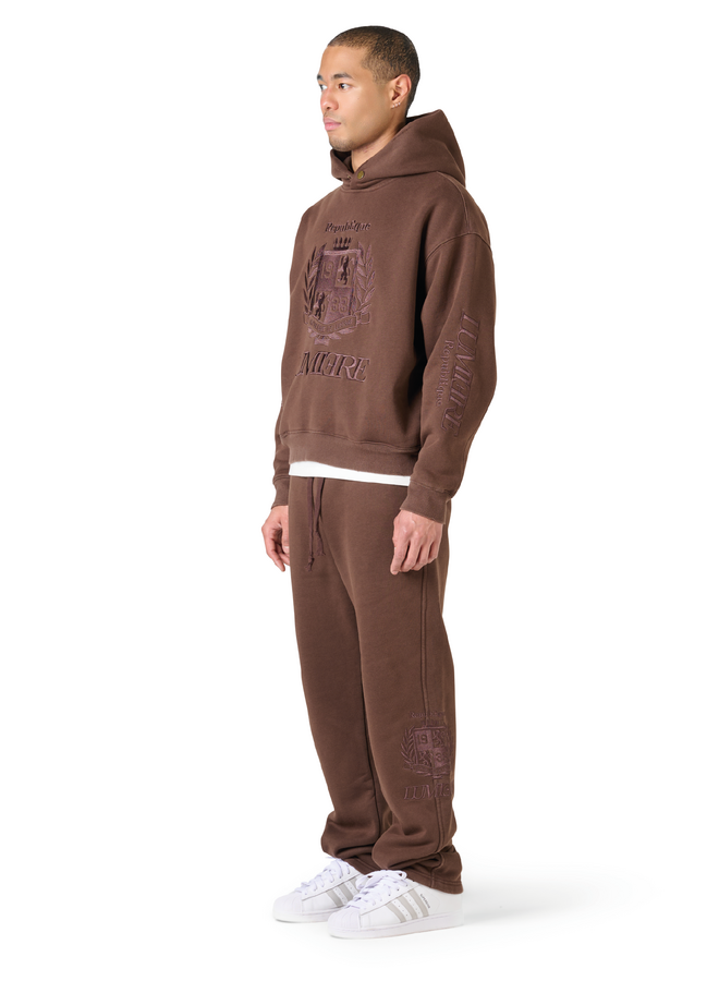 Republique Washed Tracksuit Dark Brown