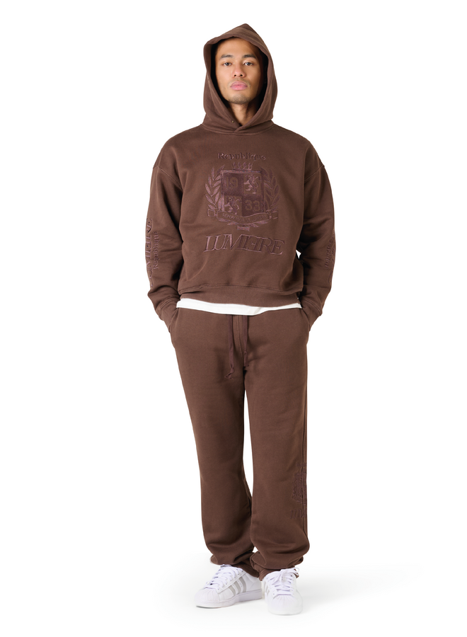 Republique Washed Tracksuit Dark Brown