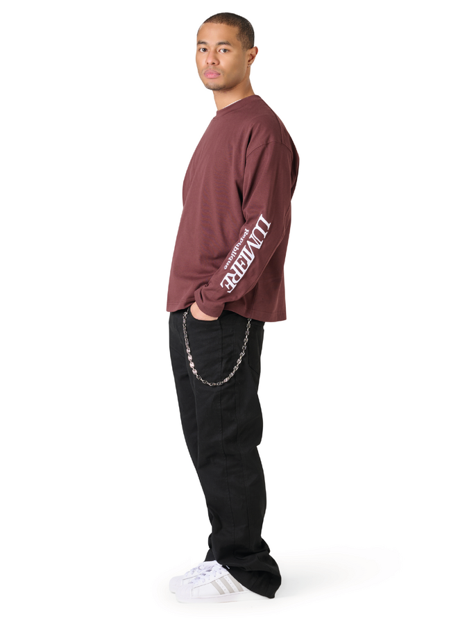 Republique Longsleeve T-shirt Brown