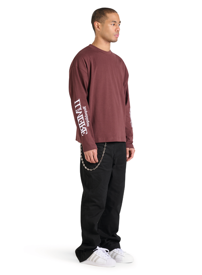 Republique Longsleeve T-shirt Brown