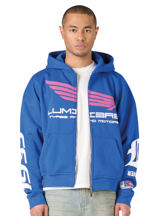 Lumi3re Tyres Zipper Hoodie