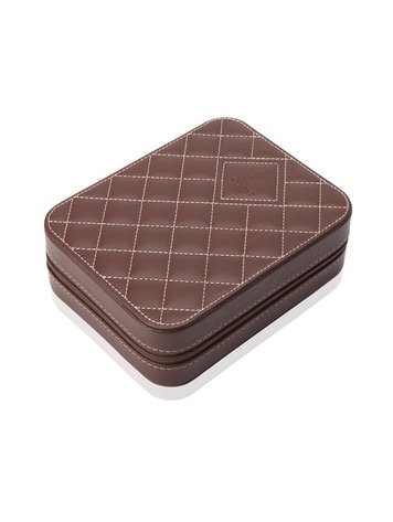 Modalo Uhrenbeweger Uhrenetui Invia für 4 Uhren Braun