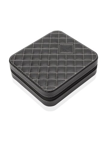 Modalo Uhrenbeweger Uhrenetui Invia für 6 Uhren Carbon