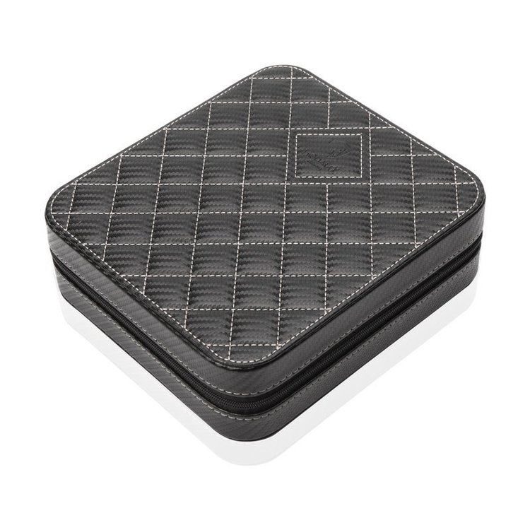 Modalo Uhrenbeweger  Uhrenetui Invia für 6 Uhren Carbon