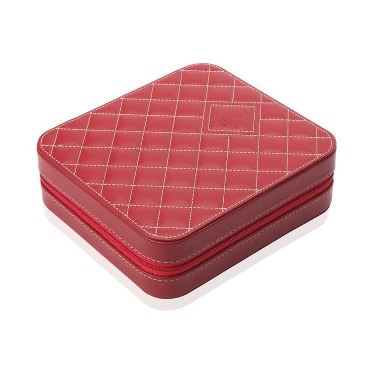 Modalo Uhrenbeweger  Uhrenetui Invia für 6 Uhren Rot