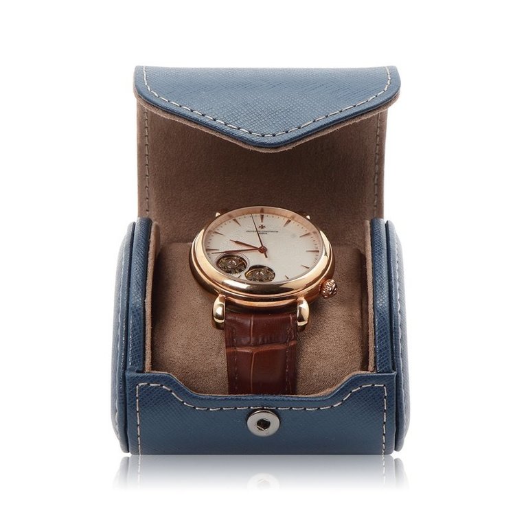 Modalo  Uhrenetui Aquila für 1 Uhr Blau