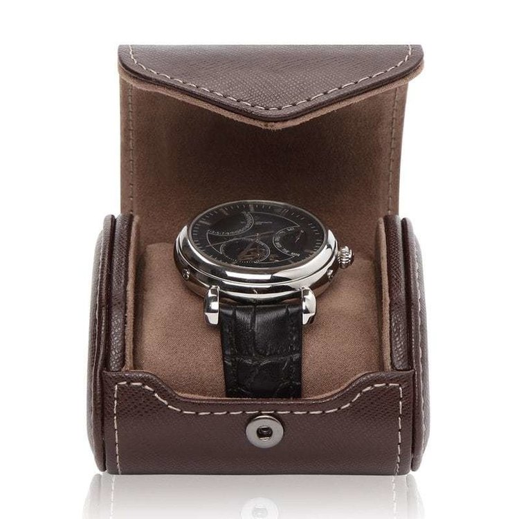 Modalo  Uhrenetui Aquila für 1 Uhr Braun