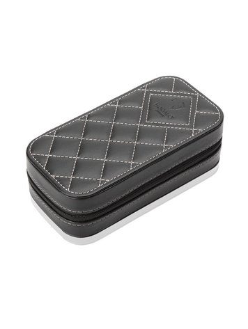 Modalo Uhrenbeweger Uhrenetui Invia für 2 Uhren Schwarz