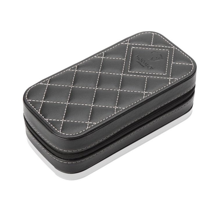 Modalo  Uhrenetui Invia für 2 Uhren Schwarz