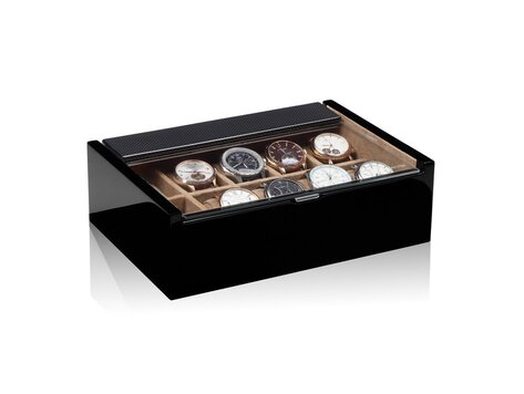 Modalo UHRENBOX LUCIA FÜR 10 UHREN CARBON