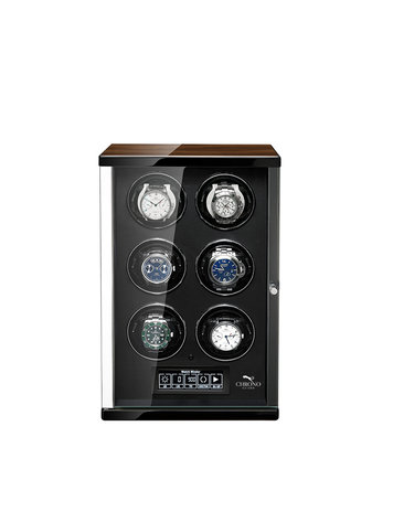 CHRONOGUARD Swiss Design Continuous Uhrenbeweger für 6 Uhren PatentSystem