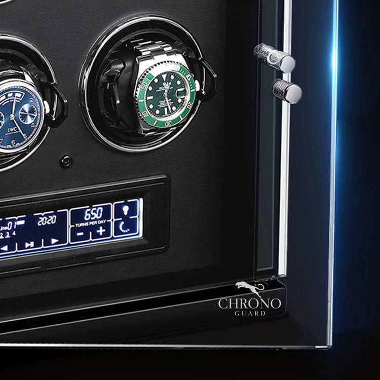 Chronoguard Switzerland Continuous Uhrenbeweger für 9 Uhren PatentSystem