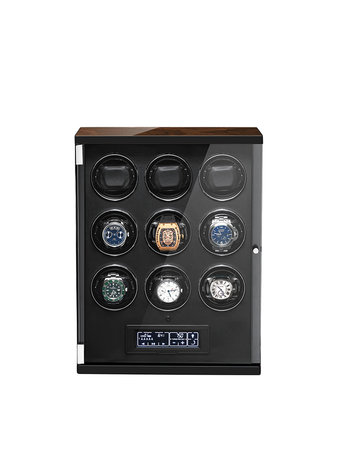 CHRONOGUARD Swiss Design Continuous Uhrenbeweger für 9 Uhren PatentSystem