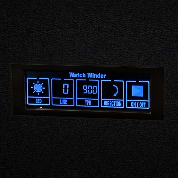 Chronoguard Switzerland Panthera  Luxus Uhrenbeweger für 4 Automatikuhren