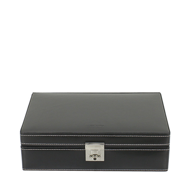 Friedrich Uhrenkoffer London für 10 Uhren aus Leder