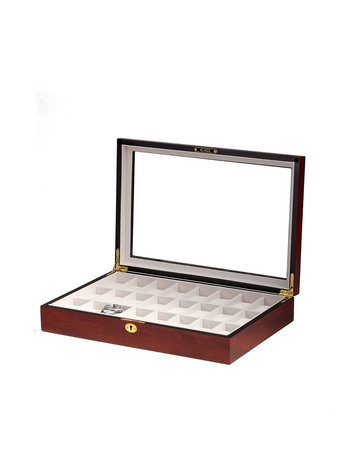 leonardo louis Uhrenkasten Salerno 24 Cherry Edition