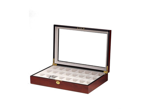 leonardo louis Uhrenkasten Salerno 24 Cherry Edition