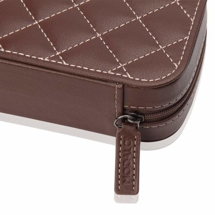 Modalo Uhrenetui Invia für 2 Uhren Braun