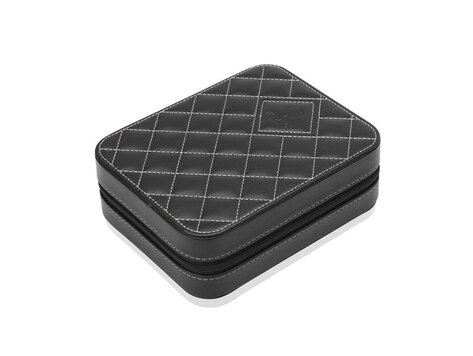 Modalo UHRENETUI INVIA FÜR 4 UHREN SCHWARZ