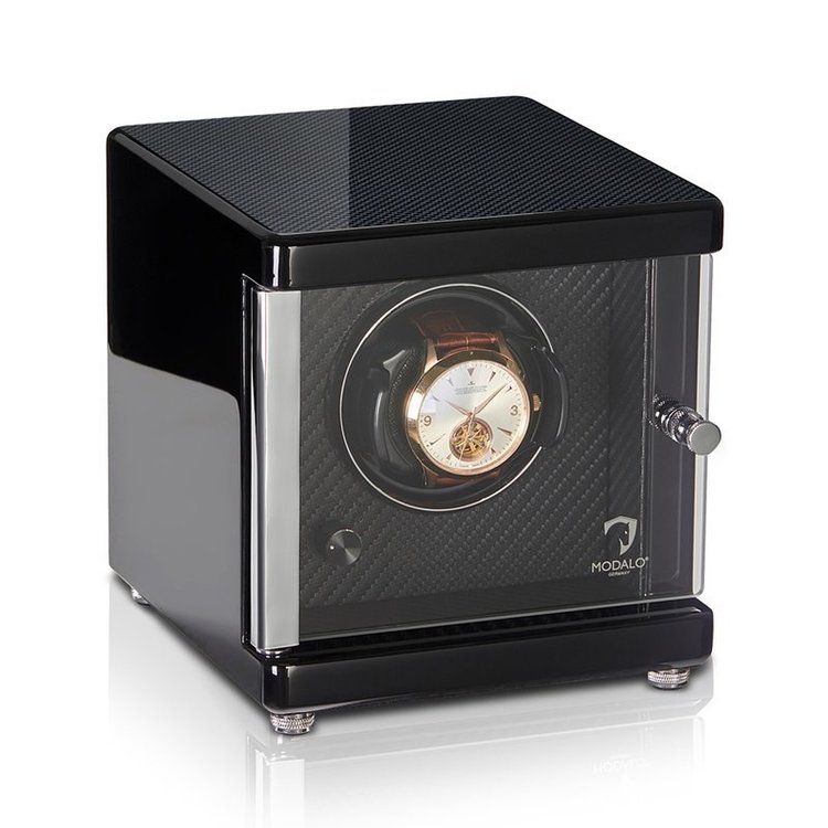 Modalo AMBIENTE Uhrenbeweger 1 Uhr Carbon