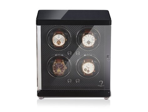 Modalo AMBIENTE Uhrenbeweger 4 Uhren  CARBON