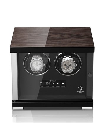 Modalo Uhrenbeweger SHOWTIME Uhrenbeweger für 2 Uhren MAKASSAR