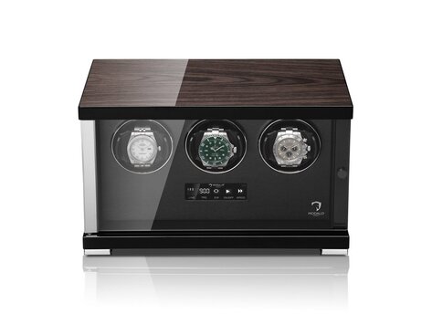 Modalo SHOWTIME Uhrenbeweger für 3 Uhren MAKASSAR