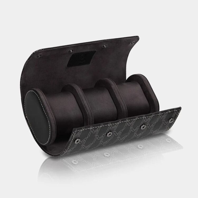 Modalo  OPTIMUS Uhrenrolle 3 Uhren schwarz