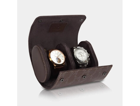 Modalo OPTIMUS Uhrenrolle 2 Uhren braun