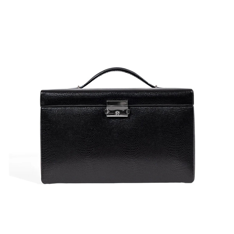 Friedrich  Classico Schmuckkasten aus Leder in Echsen Optik