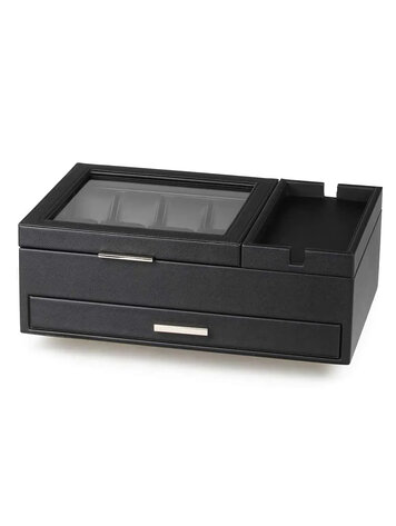 Chronoguard Switzerland Uhrenbox  Buttler  Uhrenbox  schwarz