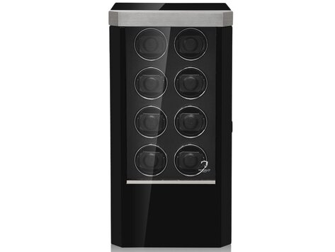 Modalo ROYAL Uhrenbeweger für 8 Uhren schwarz