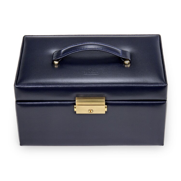 Sacher  Schmuckkasten Elly acuro / navy (Leder)