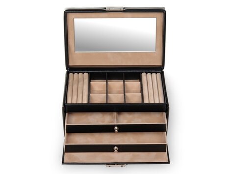 Sacher Schmuckkasten Elly new classic / schwarz